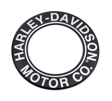 Harley Davidson Motor Co Script Fuel Cap Medallion 61300585 Harley