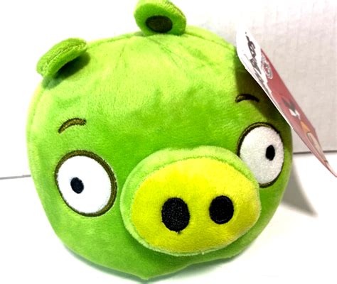 Angry Bird Plush Toy Green Pig Inches Soft Nwt Official Ebay