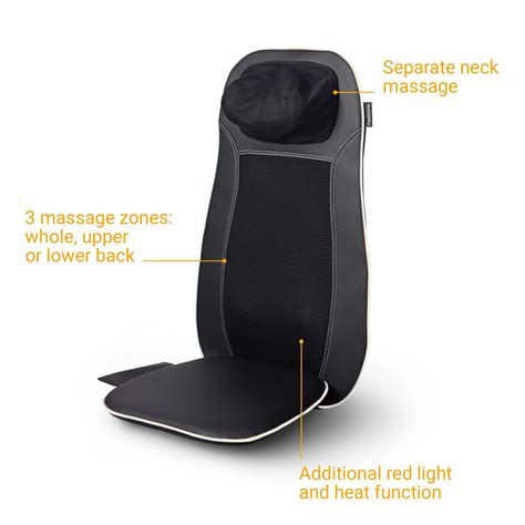 Mcn Shiatsu Massage Seat Cover Medisana®