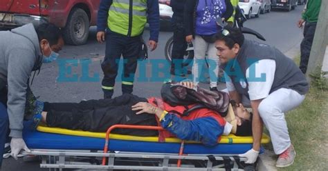 Un Motociclista Result Herido Al Ser Embestido Por Un Autom Vil El