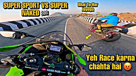 Aamir Majid Se Race Lagana Chahta Hai Super Naked Vs Super Sports