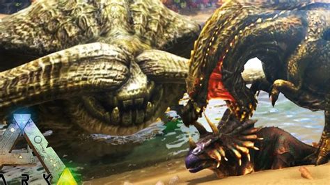 Ark Survival Evolved MOST EPIC MONSTERS BATTLE FOR DOMINANCE Ark