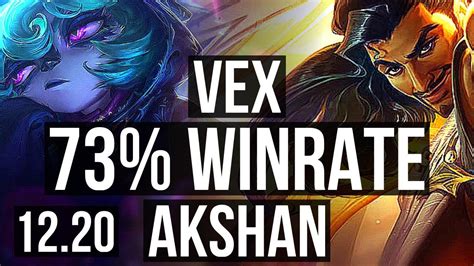 Vex Vs Akshan Mid Winrate Legendary Kr Diamond