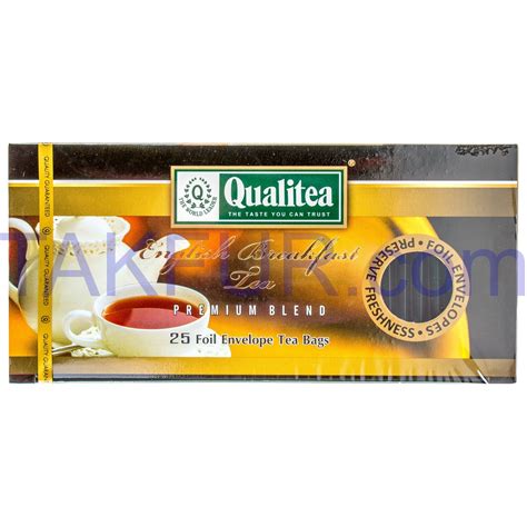 Чай Qualitea Английский завтрак черный байховый 2г*25шт 50г купить ...