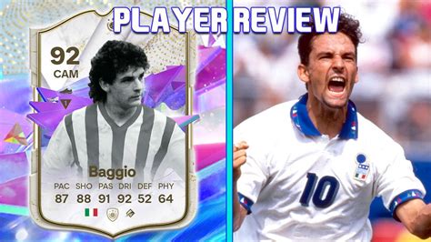 He S Beautiful Future Stars Icon Baggio Player Review Fc