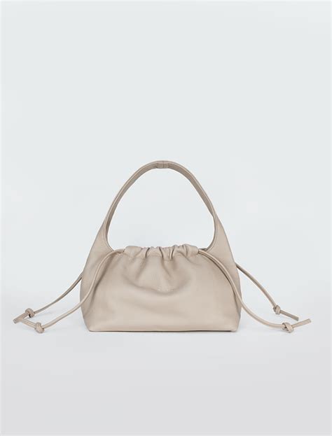 Lou bag Beige Jérome Studio Bags Leather shoulder bag Shoulder bag