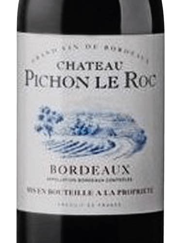 Château Pichon le Roc Bordeaux Vivino Brasil