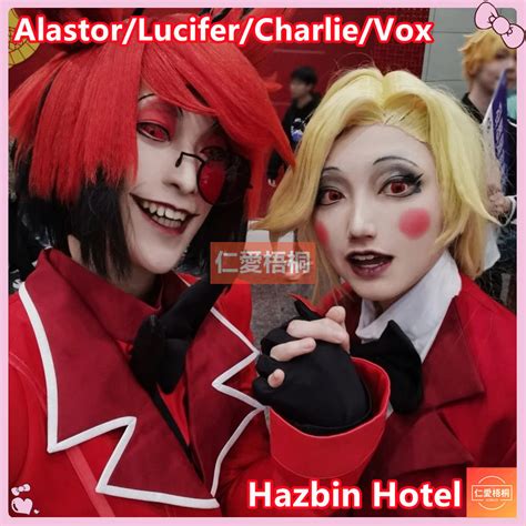 【love Wutong】hazbin Hotel Cosplay Alastor Cosplay Charlie Morningstar