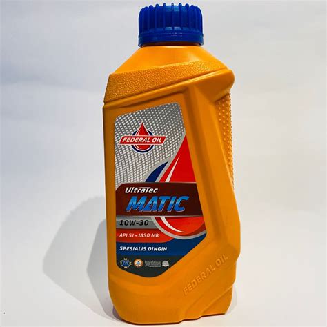 Jual OLI OIL FEDERAL MATIC ORANGE 800ML SYNTHETIC SPECIAL 10W 30 API