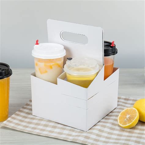 Wholesale Customized Paper Cups Carrier LOKYO