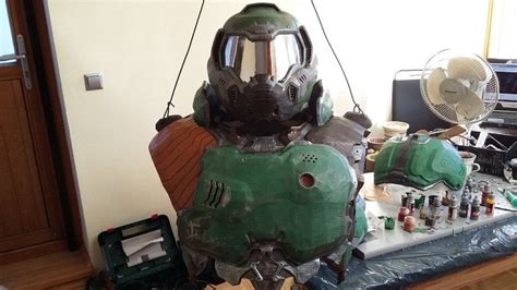 3D Printed Praetor Suit Cosplay (with link to files for download) : r/Doom