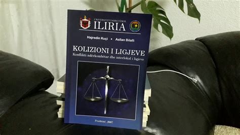 Libri Kolizioni i Ligjeve Hajredin Kuçi e Asllan Bilalli YouTube