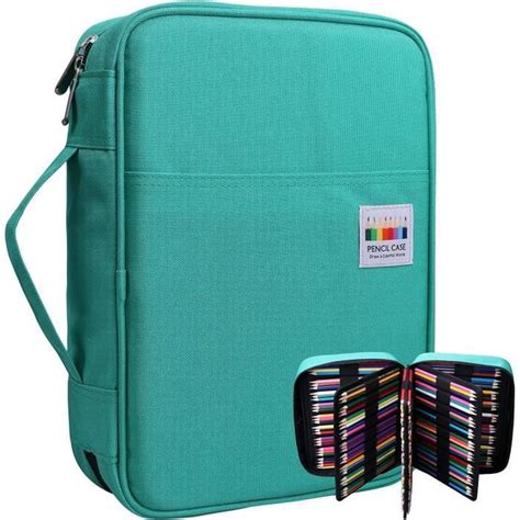 220 Trous Trousse À Crayon Grande Capacité Pochette Porte Stylo Sac De