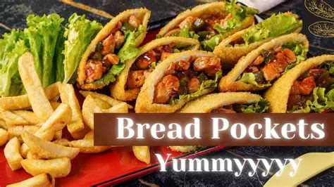 How To Make Bread Pockets Recipe Easy Bread Pockets Recipe Tea Time