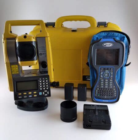 Topcon GM105 5 Reflectorless Total Station With Ranger 3 Data