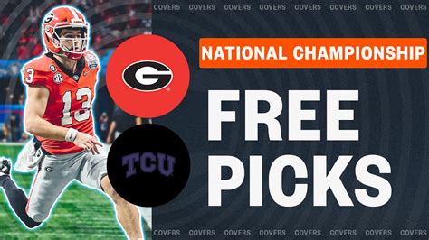 Georgia Vs Tcu College Football National Championship Betting Preview