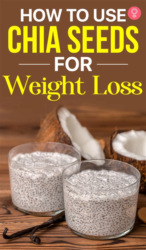 Chia Seeds For Weight Loss How They Work Diet Recipes Artofit