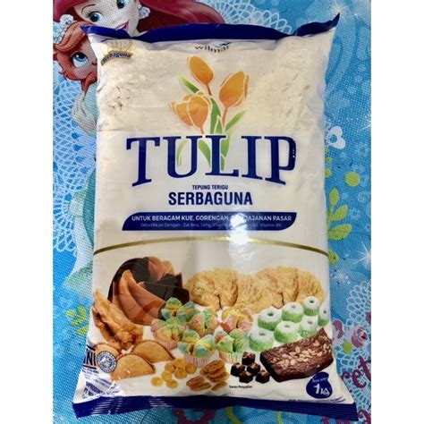 Jual Tepung Terigu TULIP Gandum Kemas 1 Kg Shopee Indonesia