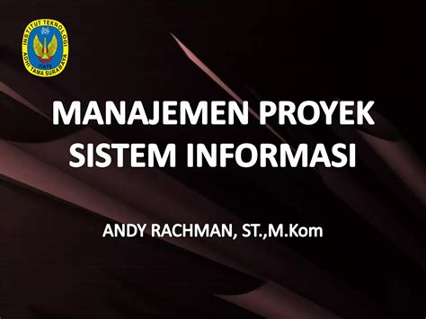 Manajemen Proyek Sistem Informasi 000 Ppt