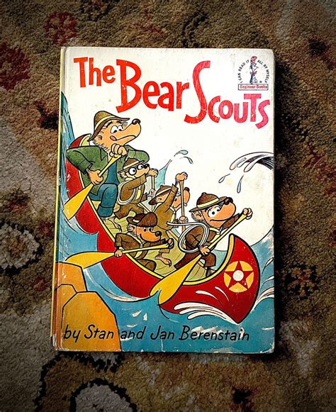 The Bear Scouts Vintage Childrens Book Etsy