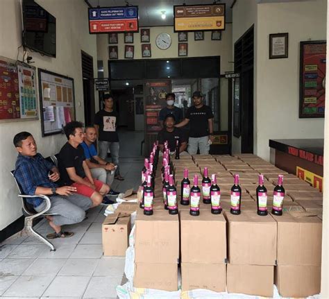 Tak Punya Situ Dan Siup Botol Miras Di Nunukan Disita Polisi