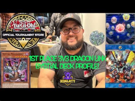 Yu Gi Oh St Place V Dragon Link Bystial Deck Profile July