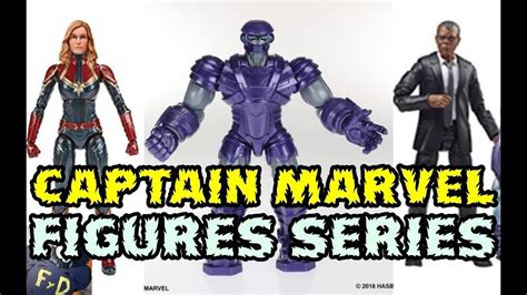 Captain Marvel Figures Marvel Legens Series Kree Sentinel Nick Fury