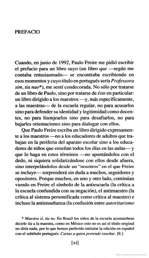 Paulo Freire Cartas A Quien Pretende Ense Ar An Lisis Pr Ctica Ensenar