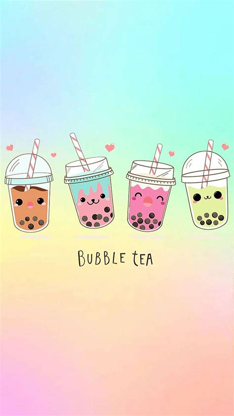 Pin By Kristi Leigh On Backgrounds In Tea Wallpaper Bubble Tea