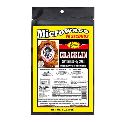 Microwave Pork Crackling 3oz