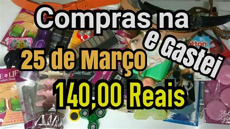 Comprinhas na 25 de março e Gastei 140 00 Reais YouTube