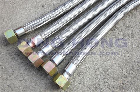 Swivel Nut Connect Ss Flexible Braided Hose