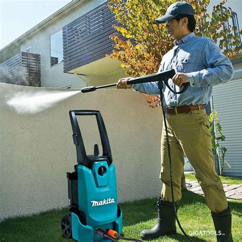 Makita Hw1200 High Pressure Washer 120 Bars 1800w Gigatools Industrial Center