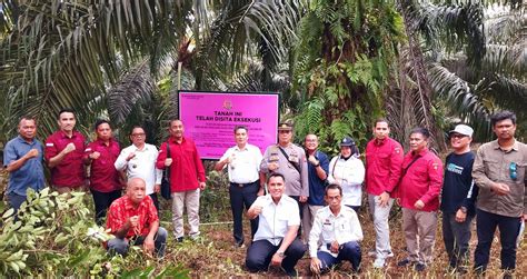 JAM Pidsus Sita Tanah Dan Kebun Sawit Milik Terpidana Jono Pinem SKI