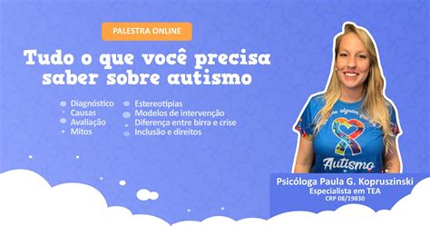 Tudo O Que Voc Precisa Saber Sobre Autismo Sympla