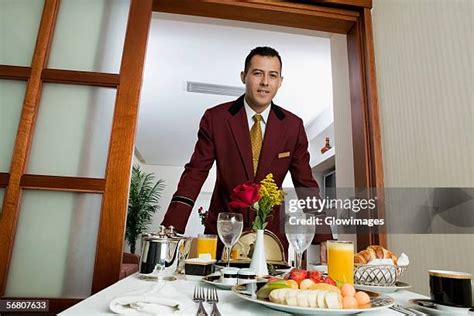 Hotel Room Service Man Photos And Premium High Res Pictures Getty Images