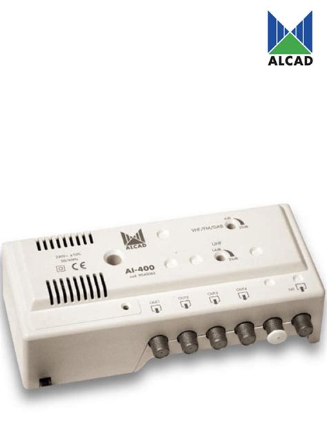 Intact Ghana Alcad AI 400 Amplifier 4 Way