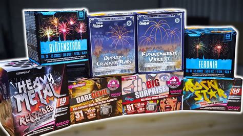 Xxxl Feuerwerk Batterien Mischung Silvester Vorfreude Youtube