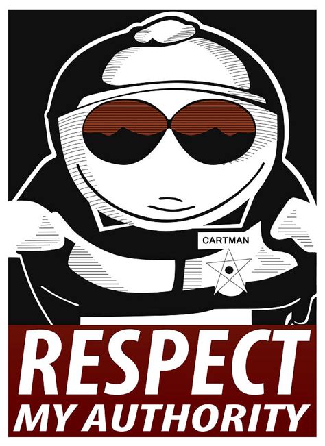 Respect My Authority South Park Cartman cool Painting by Riley Parker ...