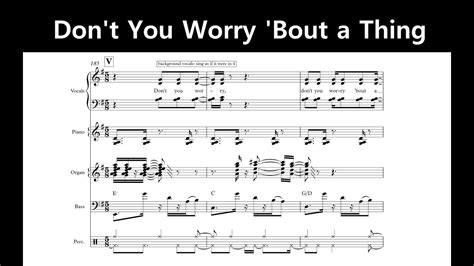 Jacob Collier - Don't You Worry 'Bout a Thing (Transcription) Acordes - Chordify