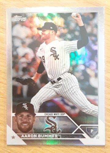 Topps Update Rainbow Foil Aaron Bummer Chicago White Sox Ebay