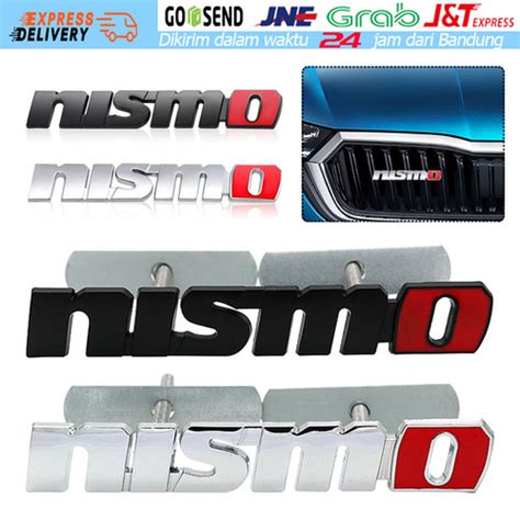 Jual Emblem Logo Grill Mobil Nismo Nissan Untuk Bagasi Samping Nissan