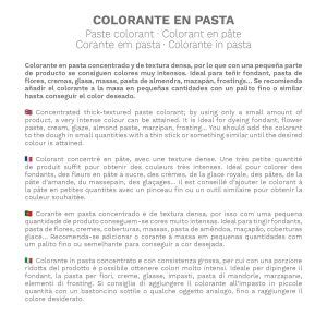 Colorante En Pasta Negro G Dekora