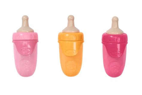 Zapf Creation Baby Born Doll Bottle with Cap - Choose from 3| Lemony Gem Toys Online