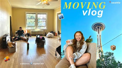 Moving Vlog Settling Into Our New Seattle Apartment Youtube