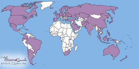 Clear Map Of The World - United States Map