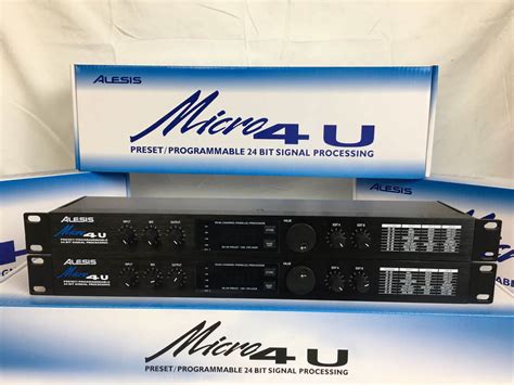 EFFECT VOCAL ALESIS MICROVERB 4 EFEK DIGITAL MADE IN USA MICROVERB4