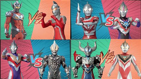 ULTRAMAN TARO VS ULTRASEVEN RIBUT VS ORB TRIGGER VS BELIAL GEED