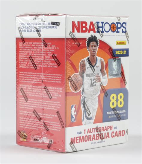 2020 21 Panini NBA Hoops Basketball Blaster Box With 11 Packs Barnebys