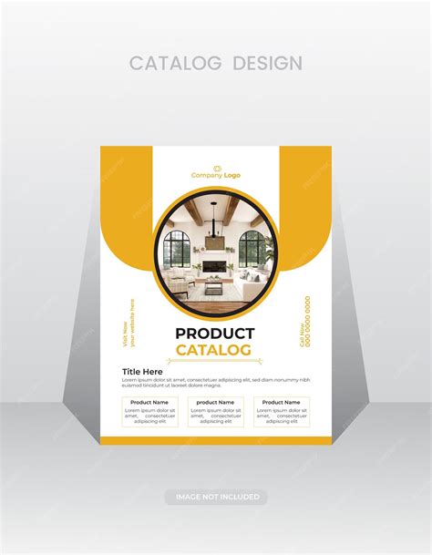 Premium Vector | Modern furniture design template